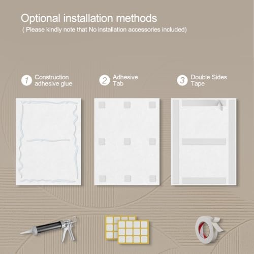 UMIACOUSTICS 8 Pcs 0.7Inch Thick Art Acoustic Panels, Total 47.2” x 31.5” Decorative Acoustical Wall Panels, Sound Absorbing Art Panels for Home, Office, Hotel, Recording Studio, Supernova