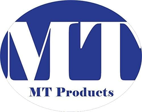 MT Products White Cookie Box 8" x 8" x 2.5" - Auto Pop-Up Bakery Boxes with Window (Pack of 15) - Made in USA