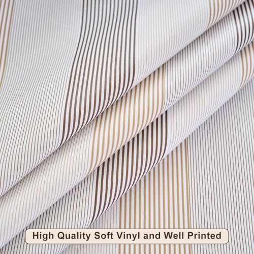LIBERECOO Heavy Duty Vinyl Tablecloth with Flannel Backing Waterproof Oil-Proof Plastic Table Cloth Stain-Resistant Wipeable Rectangle or Square Table Cover for Indoor and Outdoor 60 x 84 Inch