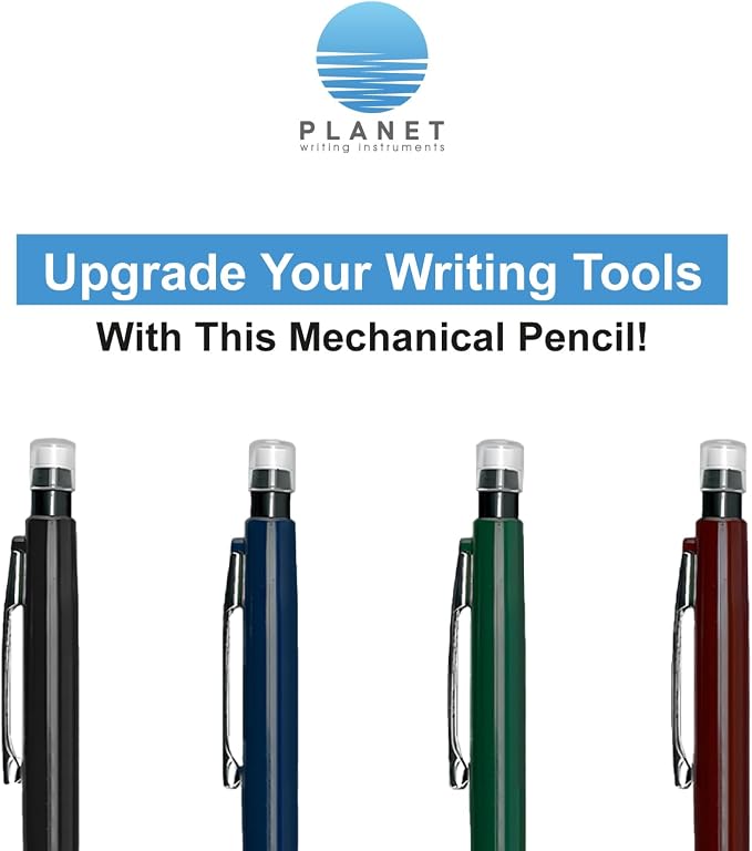 Custom Mechanical Pencil. Promotional Personalized Imprinted Mechanical Pencil. Custom Printed Name/Business/Event Information (Black, 50 Count, Pack of 1)