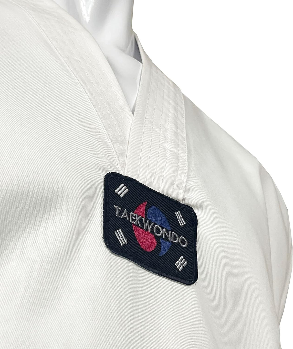 Teka Taekwondo Uniform with Free Belt 8-oz Lightweight Martial Arts Training Competition Uniform Gi Size 00-6
