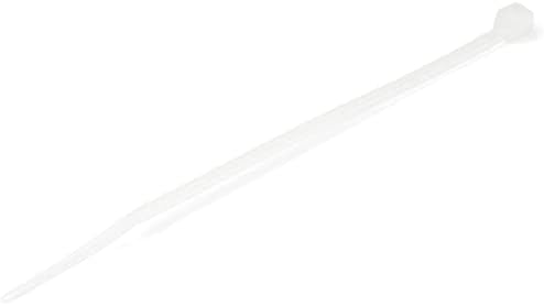 StarTech 4"(10cm) Cable Ties, 94V-2/UL Listed, White, TAA (CBMZT4N)