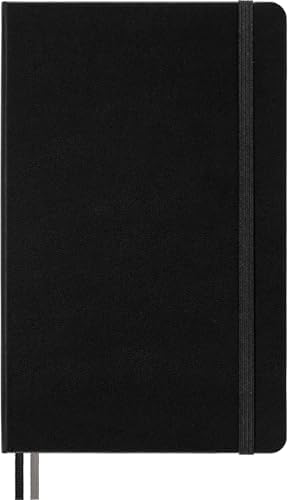 Moleskine Classic Expanded Notebook, Hard Cover, Large (5" x 8.25") Ruled/Lined, Black, 400 Pages