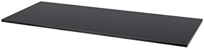 Monoprice Table Top 6 Feet Wide - Black Custom Sized for Sit-Stand Height Adjustable Riser Desk - Workstream Collection