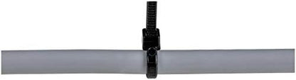 StarTech 4"(10cm) Cable Ties, 94V-2/UL Listed, Black, TAA (CBMZT4B)