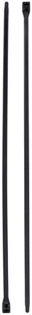 Gardner Bender 45-521UVB Heavy-Duty Cable Tie, 21 Inch, 180 lbs. Tensile Strength, Tensile Strength, Wire/Cord Management Industrial/Outdoor & Household Use, Nylon Zip Tie, 10 Pk, UV Resistant Black