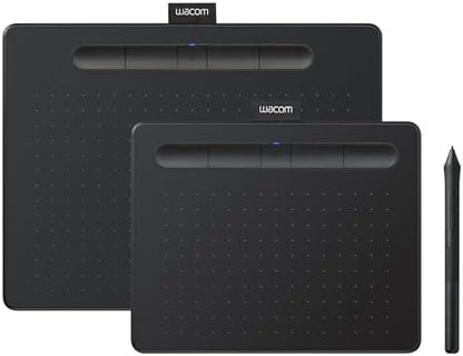Wacom Intuos Medium, Bluetooth Graphic Drawing Tablet with Pen + Software