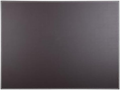 KINGFOM Desk Pad & Mat 24" x 18" Protector Large Mouse Pad PU Leather for Desktops and Laptops (Brown)