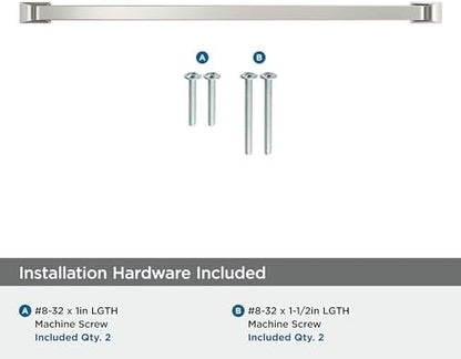 Amerock 12-5/8" Westerly Polished Nickel Drawer Pull