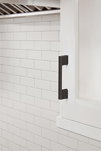 Amerock 10BX37130ORB | Oil Rubbed Bronze Cabinet Pull | 3 inch (76mm) Center-to-Center | 30 Pack | Cityscape | Furniture Hardware
