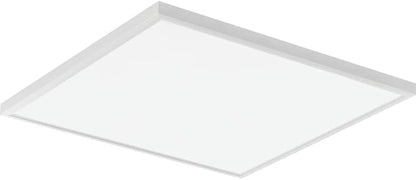 Lithonia Lighting CPANL 2x2 LED Flat Panel Light, 2 ft. by 2 ft. LED Light Panel, Ceiling Lighting Fixture, 3300 Lumens, 3500K/4000K/5000K Switchable CCT, Includes Direct Ceiling Mount Bracket, White