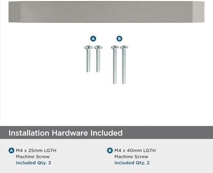 Amerock 10 Pack 5-1/16" Premise Satin Nickel Drawer Pull