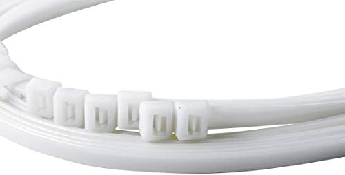 Gardner Bender 46-315M DoubleLock Cable Tie, 14 inch, 75 lb, Electrical Wire and Cord Management, Nylon Zip Tie, 1000 Pk, Natural White
