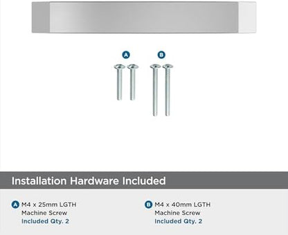 Amerock 25 Pack 3-3/4" Premise Polished Chrome Drawer Pull