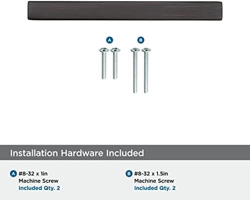 Amerock 3-3/4" Monument Oil-Rubbed Bronze Drawer Pull