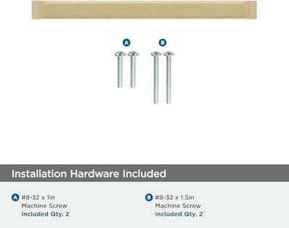 Amerock | Cabinet Pull | Champagne Bronze | 5-1/16 inch (128 mm) Center to Center | Blackrock | 1 Pack | Drawer Pull | Drawer Handle | Cabinet Hardware