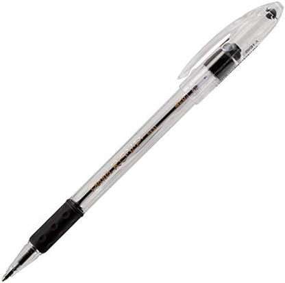Pentel RSVP Ballpoint Pen, Fine Line, (0.7mm), Black Ink, 72 Pack Canister (BK90PC72A)