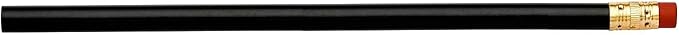 Pencil Guy Blank Round Pencils, Black, 1000 to a box