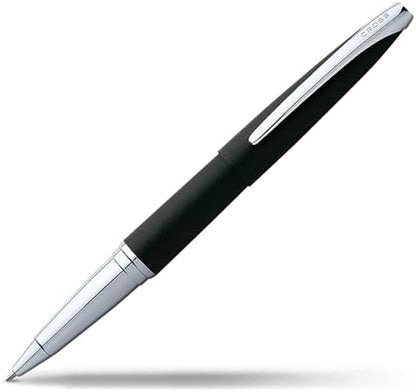 Cross ATX Basalt Black Rollerball Pen, Medium Point, Black Ink