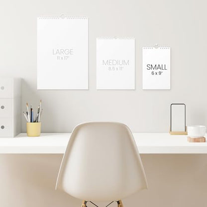Karto Small Wall Calendar 2026-2027 6x9 in - Beige 2.0