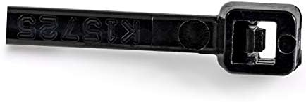 StarTech 4"(10cm) Cable Ties, 94V-2/UL Listed, Black, TAA (CBMZT4B)