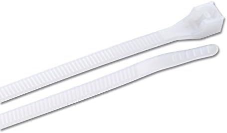 Gardner Bender 45-521 Heavy-Duty Cable Tie, 21 Inch., 180 lbs. Tensile Strength, Tensile Strength, Wire / Cord Management Industrial / Outdoor & Household Use, Nylon Zip Tie, 10 Pk., Natural
