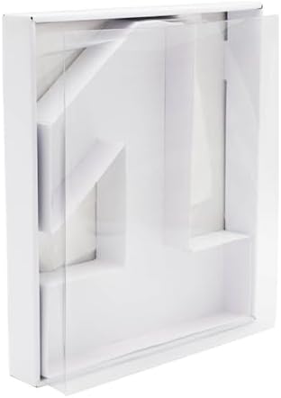 12" Fillable Cardboard Number Charcuterie Gift Cupcake Box With Cover Sweets Packaging (1)