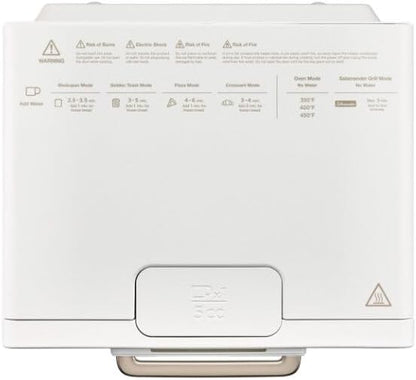 BALMUDA The Toaster Pro | Steam Oven Toaster | Compact 14.1″W × 12.6″D × 8.2″H | 6 Modes: Shokupan, Golden Toast, Pizza, Croissant, Oven, Salamander Grill | (Baking Tray Sold Separately) | Off-white