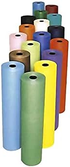Pacon Rainbow Lightweight Duo-Finish Kraft Paper Roll, 3-Feet by 1000-Feet, Scarlet (63030)