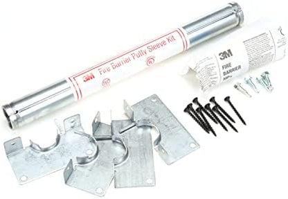 3M Fire Barrier Putty Sleeve Kit DT 100, 1 in Round, 1/case
