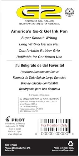 PILOT, G2 Premium Gel Roller Pens, Bold Point 1 MM, Navy (Pack of 144)