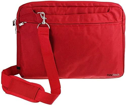 Navitech Red Water Resistant Graphics Tablet Bag - Compatible with AIMIAIMEN LCD Writing Tablet