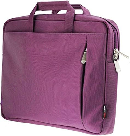 Navitech Purple Water Resistant Graphics Tablet Bag - Compatible with EooCoo LCD Writing Tablet