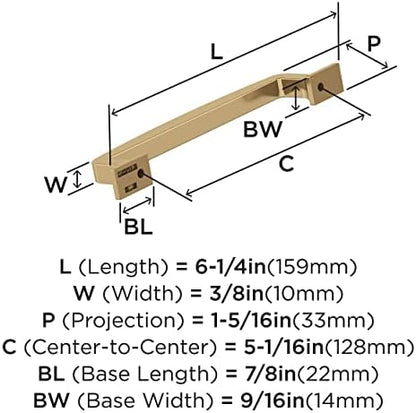 Amerock 5-1/16" Westerly Champagne Bronze Drawer Pull