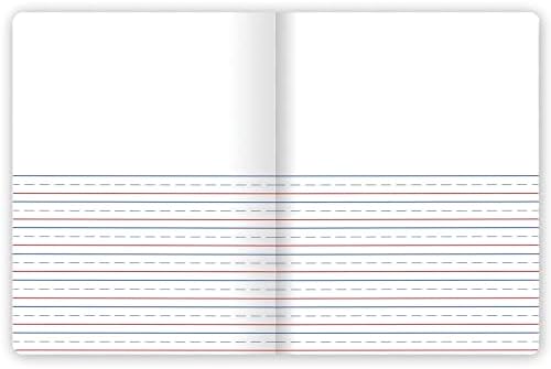Mead Primary Journal Creative Story Tablet Composition Notebook, 7.5" x 9.75", Grades K-2, 100 Sheets, Blue (09554)
