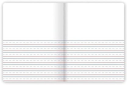 Mead Primary Journal Creative Story Tablet Composition Notebook, 7.5" x 9.75", Grades K-2, 100 Sheets, Blue (09554)