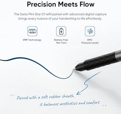 XPPen Note Plus Digital Notebook with Pen Syncs to Phone