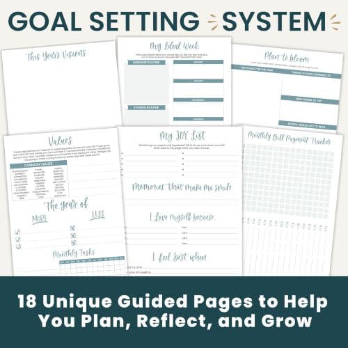 bloom daily planners 2027 Planner for Women (8.5" x 11") - Weekly & Monthly Calendar Year (January to December) Softcover Agenda Book Organizer with Stickers & Stencil - Confetti