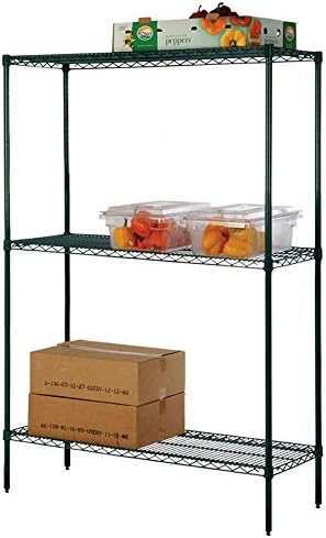 Omega 21" Deep x 54" Wide x 54" High 3 Tier Freezer Starter Shelving Unit