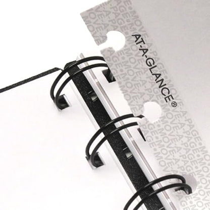 AT-A-GLANCE 2027 Planner, Monthly, 8.75" x 11", Unruled, Move-A-Page, Black (70260E0527)