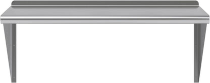 AmGood 36" Long X 24" Deep Stainless Steel Wall Shelf | NSF Certified | Appliance & Equipment Metal Shelving | Kitchen, Restaurant, Garage, Laundry, Utility Room