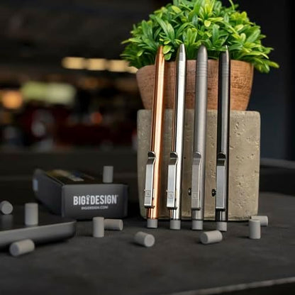 BIG IDEA DESIGN Bolt Action Pencil - BIGiDESIGN (Titanium - DLC Black)