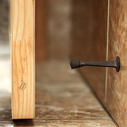 Design House Cast Door Stop, Oil Rubbed Bronze