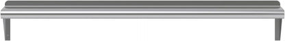 AmGood 48" Long X 8" Deep Stainless Steel Wall Shelf | NSF Certified | Appliance & Equipment Metal Shelving | Kitchen, Restaurant, Garage, Laundry, Utility Room