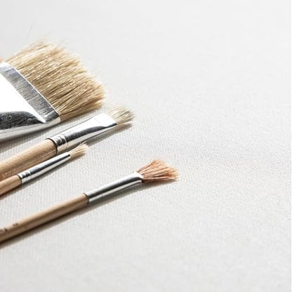 Kate and Laurel Sylvie Blank Framed Canvas Wall Art; 30x30 Gold Beaded; Vintage Modern Empty Canvas for Paint-Your-Own Art; Ready to Paint Premium Canvas Already Framed