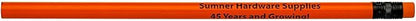 Pencil Guy Promotional Personalized Imprinted Red Neon Round Pencils- 500 per box. 6 colors to choose from!