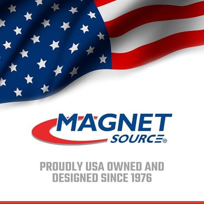 Master Magnetics Flexible Magnet Strip with Adhesive Back - 1/16" Thick, 1/4" Wide, 100' Long, 1 Roll, ZG05A-ABX
