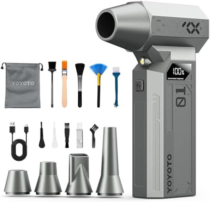 Compressed Air Duster 150000RPM 4-Gear Electric Soplador De Aire Portatil
