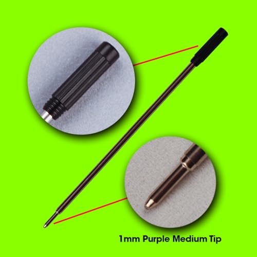 Replacement for Cross 8513 - Ballpoint Pen Refill - 12 Black