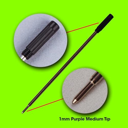Replacement for Cross 8513 - Ballpoint Pen Refill - 12 Black